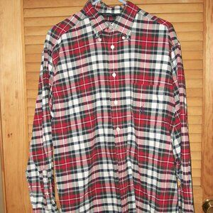 NAUTICA 90's Men's Long Sleeve Shirt Size LARGE